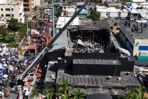 Roof of Nightclub collapses in the DR..160+ injured(incl. former .